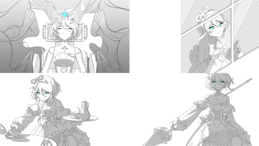 Lore Video Illustration by Lazu