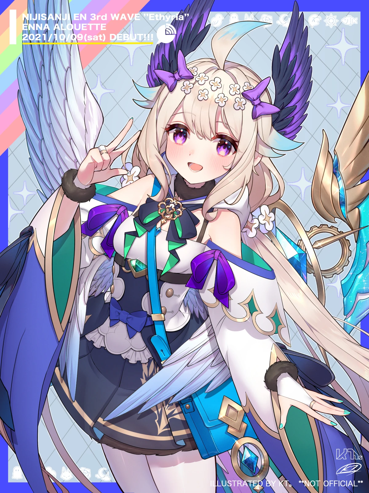 Debut Commemorative Illustration<br>by KT