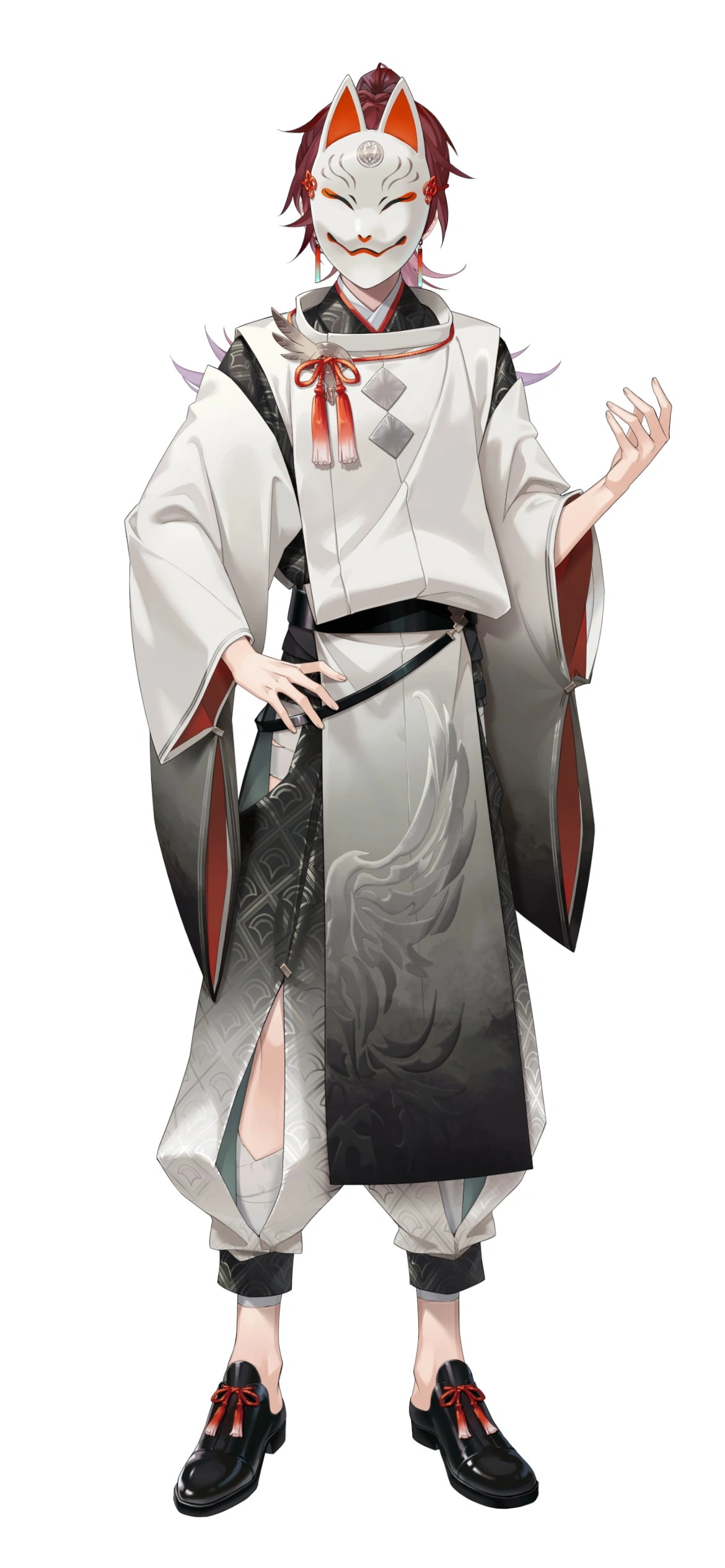 Japanese Clothes With Mask