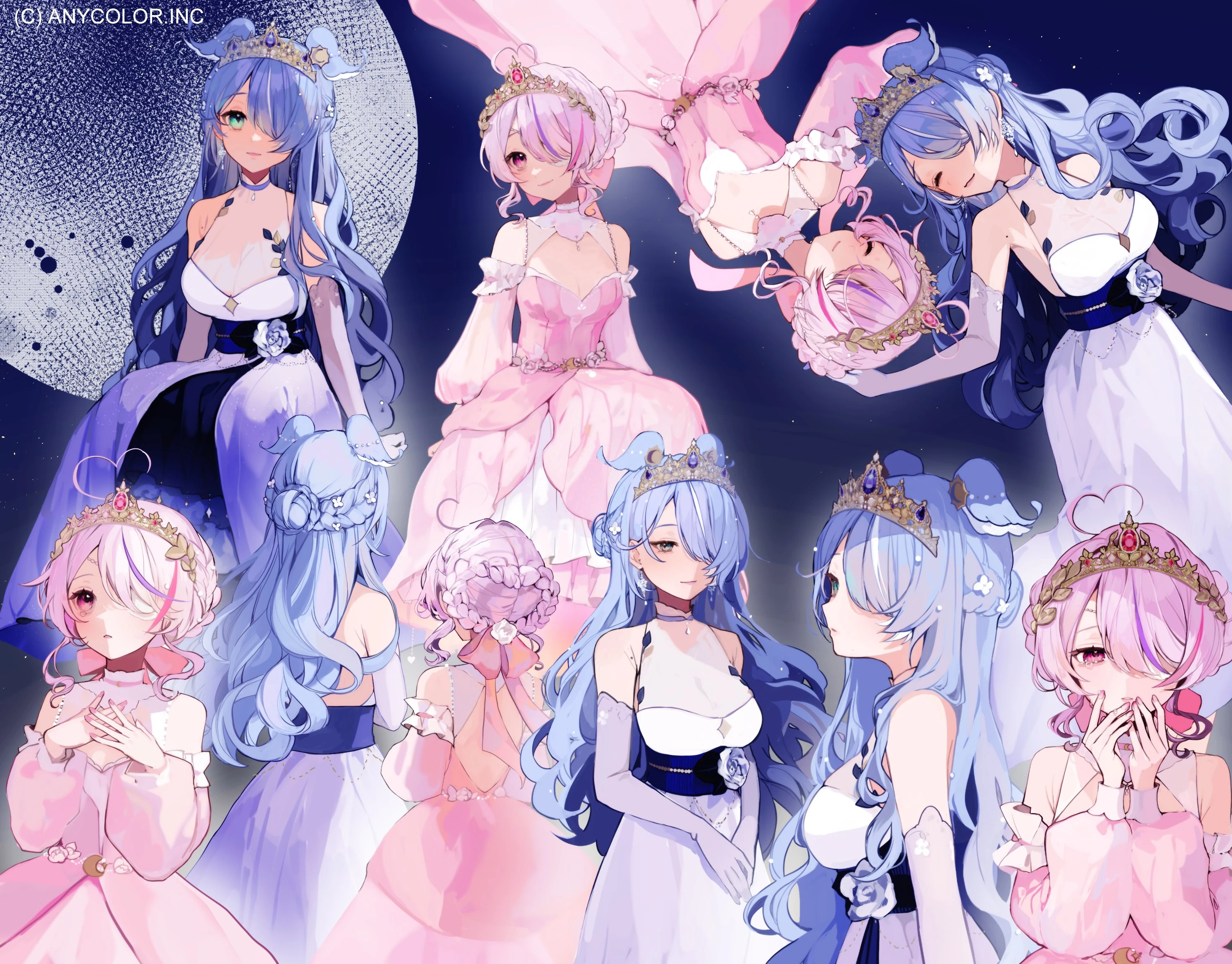 Moonlight Destiny Illustration<br>by Sakai Eri