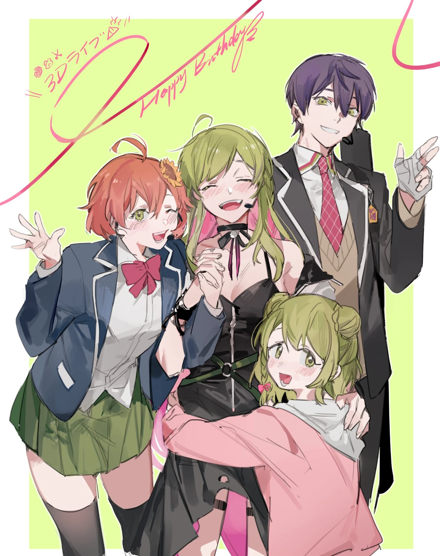 Morinaka Kazaki Birthday 3D Live 2022 Illustration<br>by BBokyo