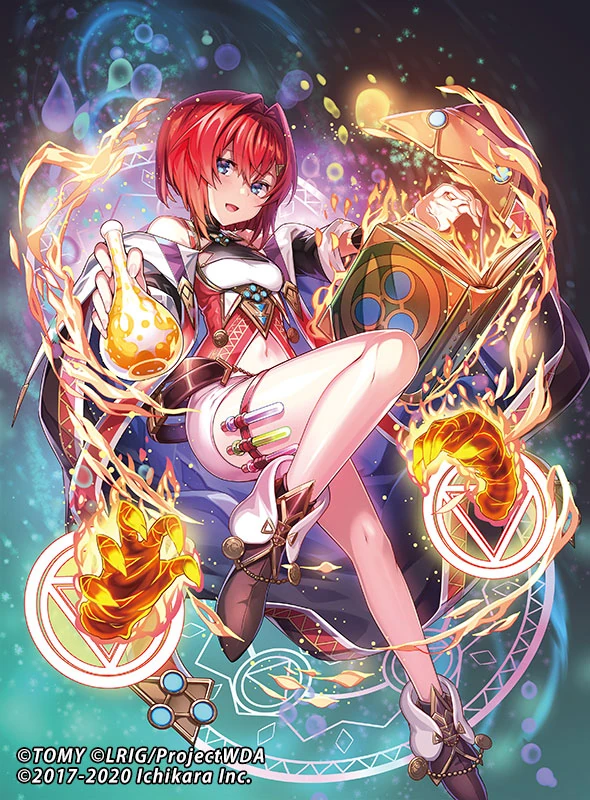 Ange Card for the WIXOSS preconstructed deck "DIVA DEBUT DECK Nijisanji ver. Sanbaka" by sachie