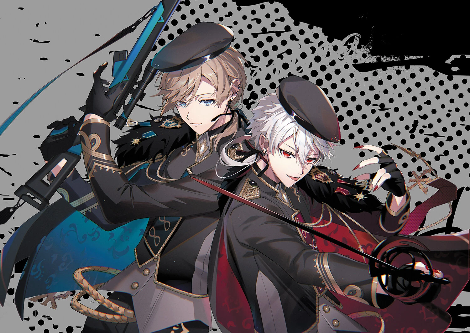 +Geminate Arechives4 Fanbook Cover Illustration<br>by +Geminate