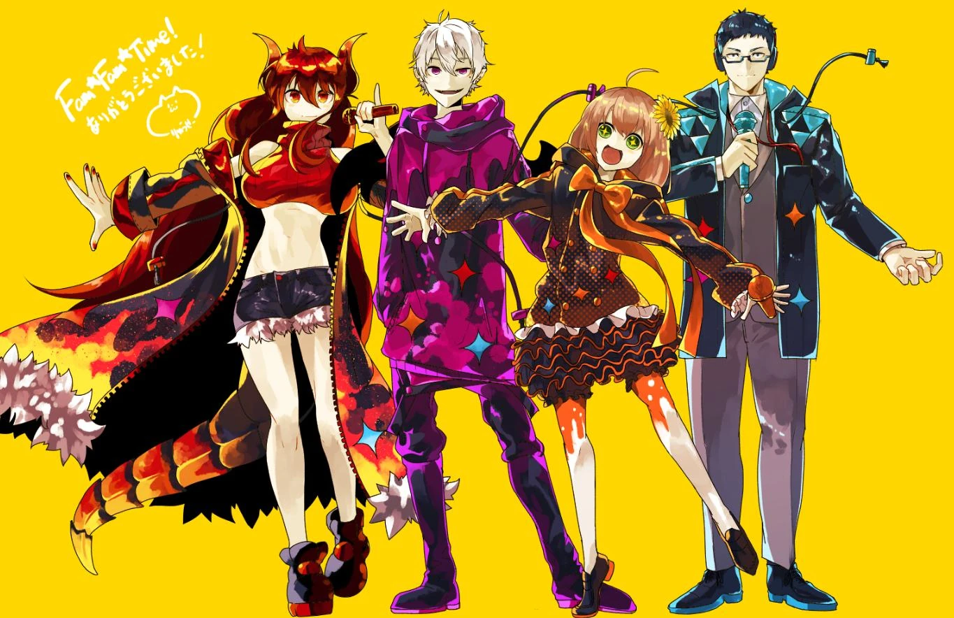 Fam☆Fam☆Time! Illustration<br>by Ryuuseee