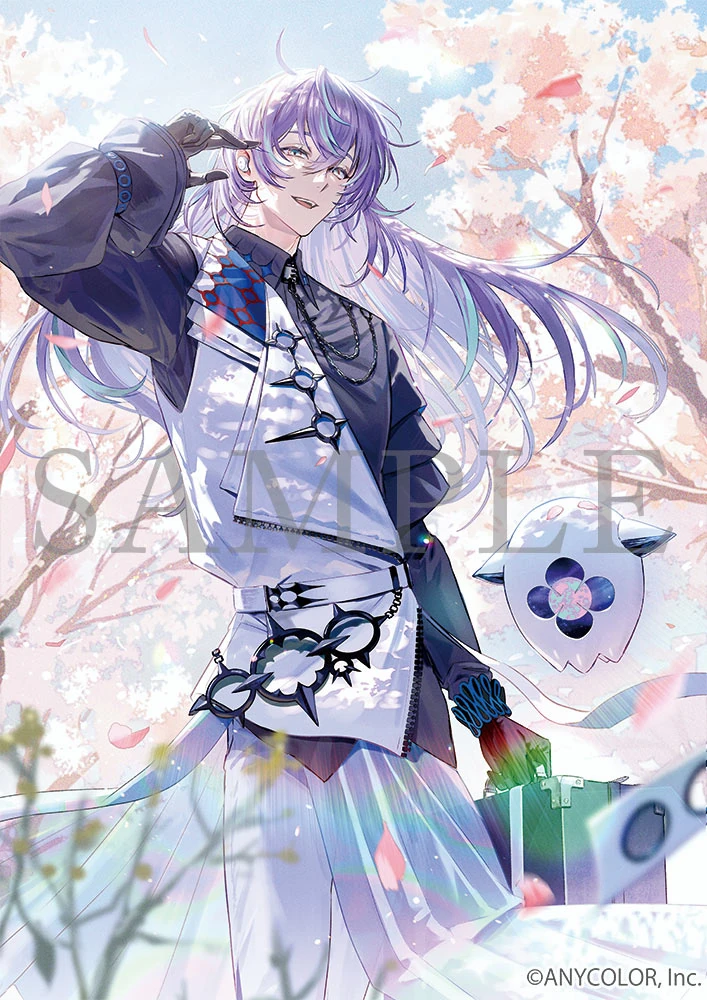 NIJISANJI x Onkyo Wireless Earphones Illustration by Nanafuji