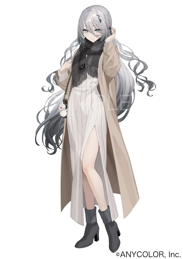 NIJISANJI Winter Date 2023 Goods & Voice Illustration by teffish