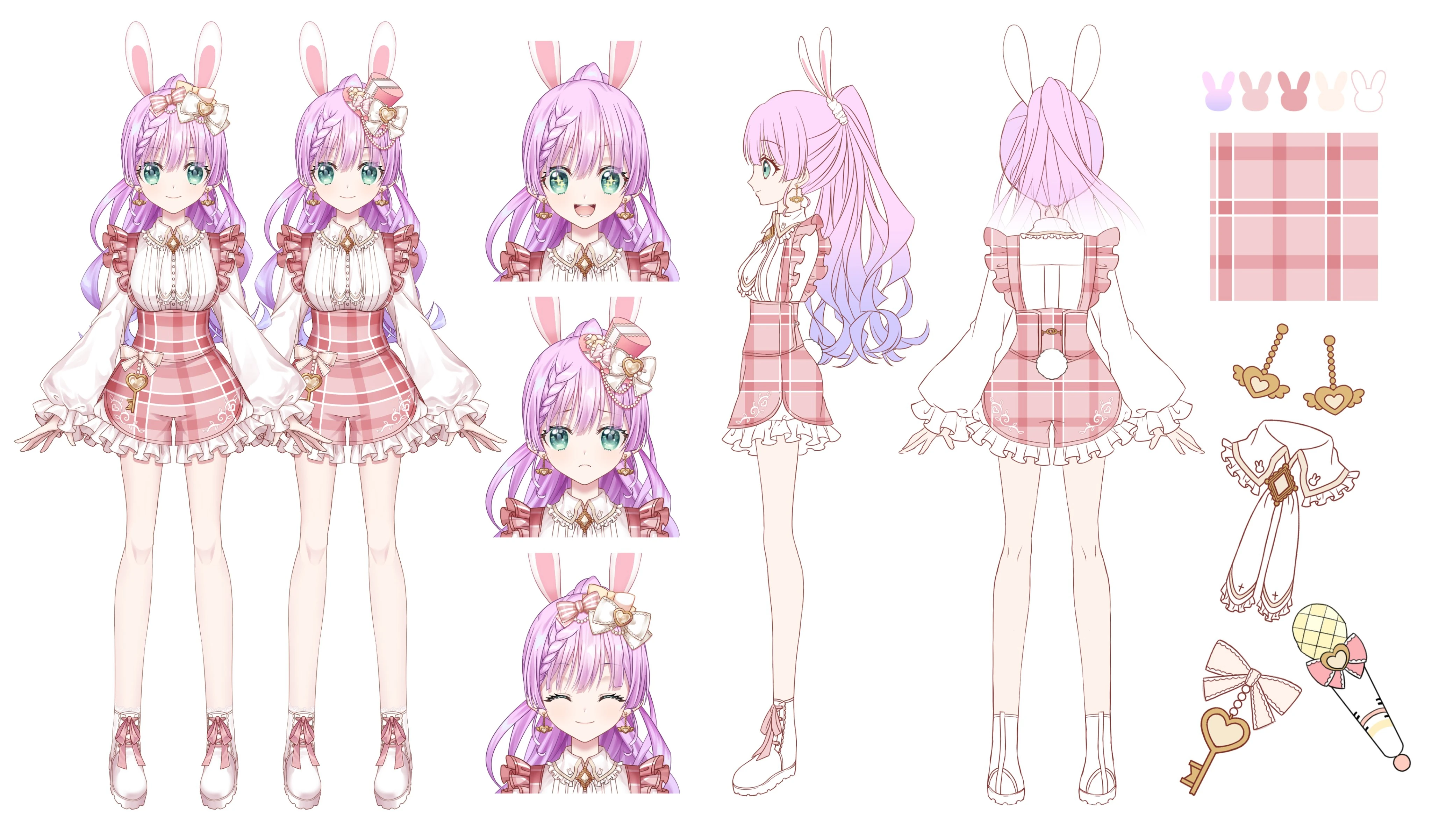 2nd Outfit Reference Sheet