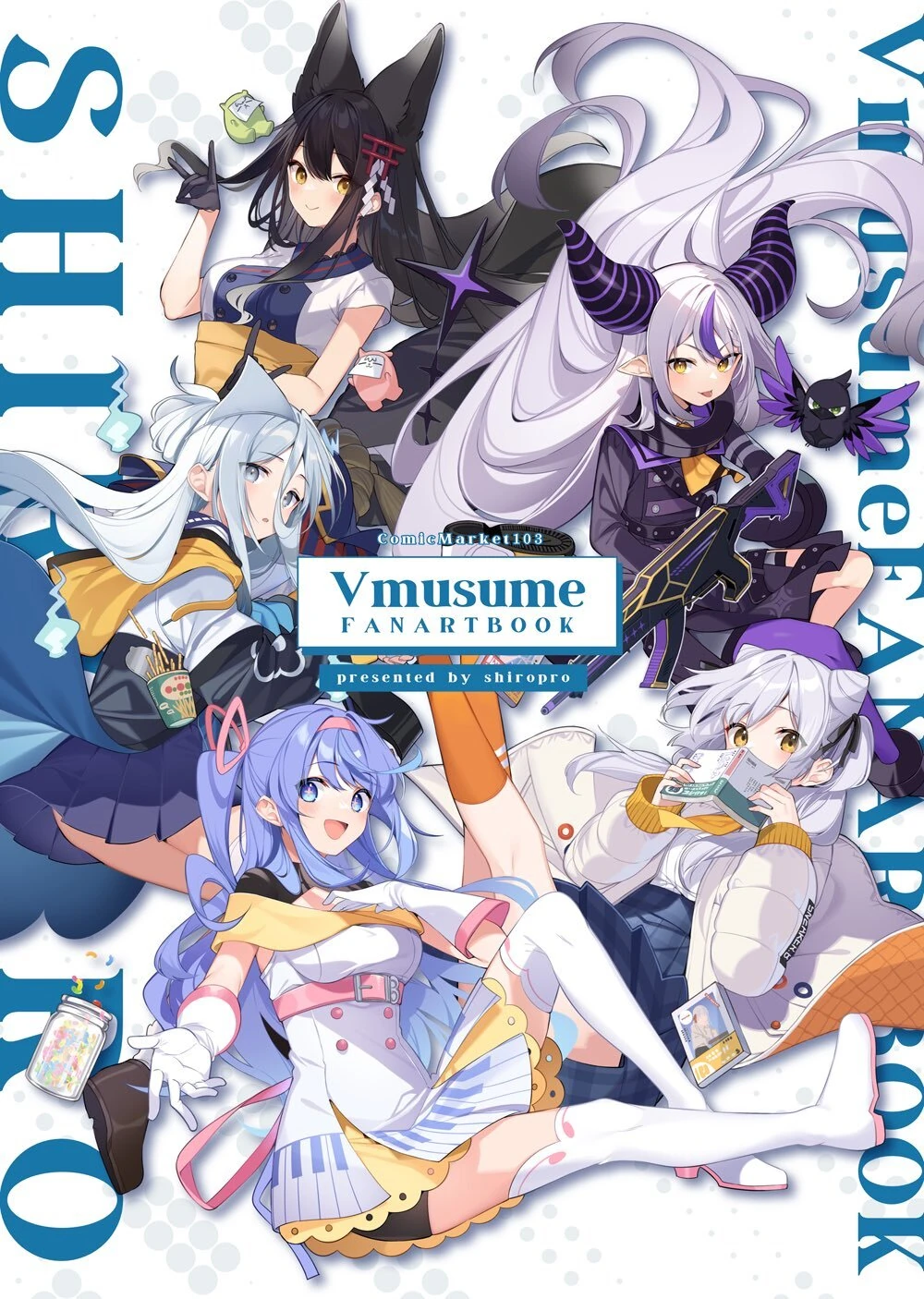 Vmusume FANART BOOK Cover Illustration<br>by [https://twitter.com/mishima_kurone/status/1737335993999769697 Mishima Kurone]
