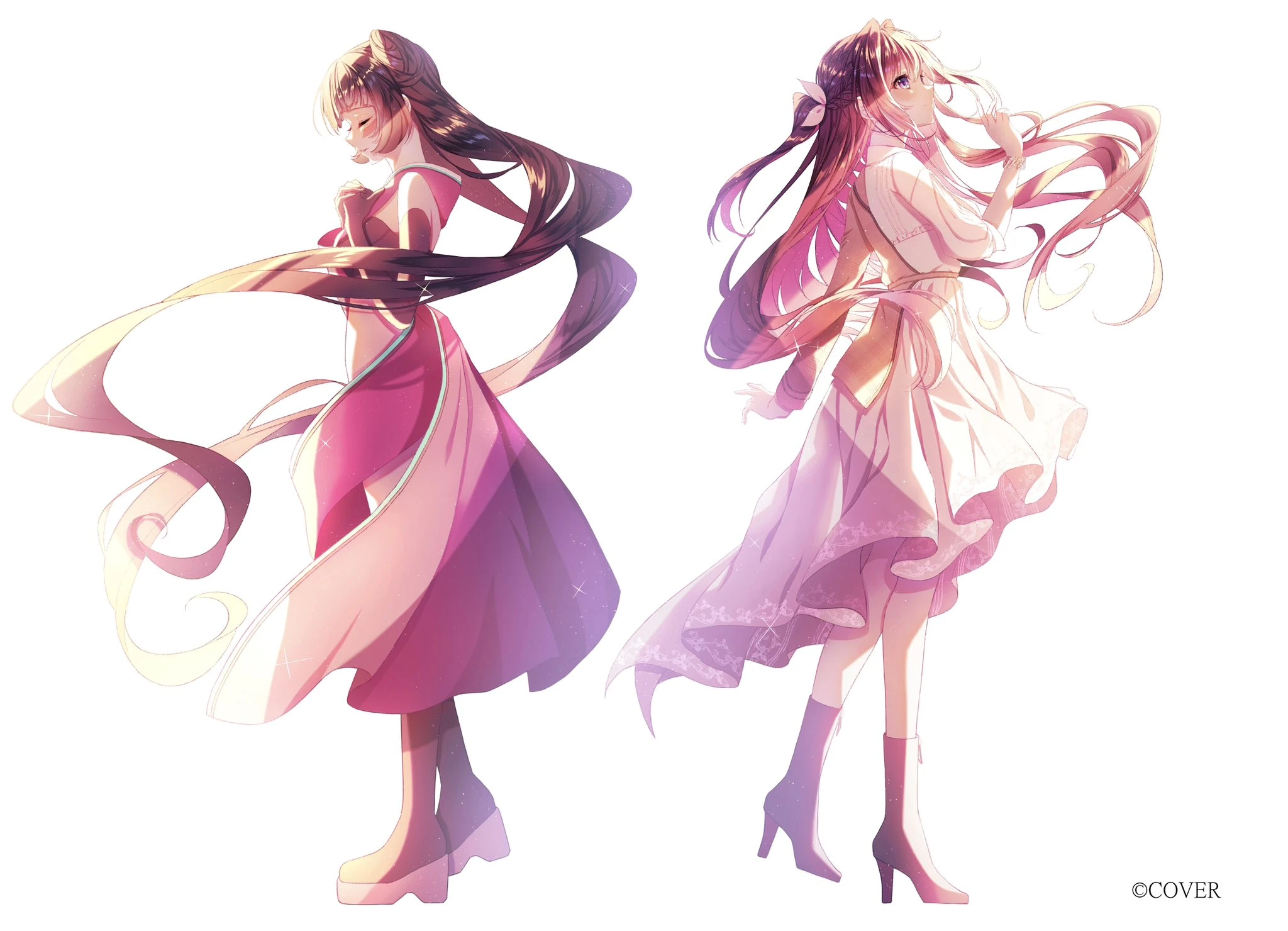 "Re:Start" "Re:Birth Jacket Illustration by Violet