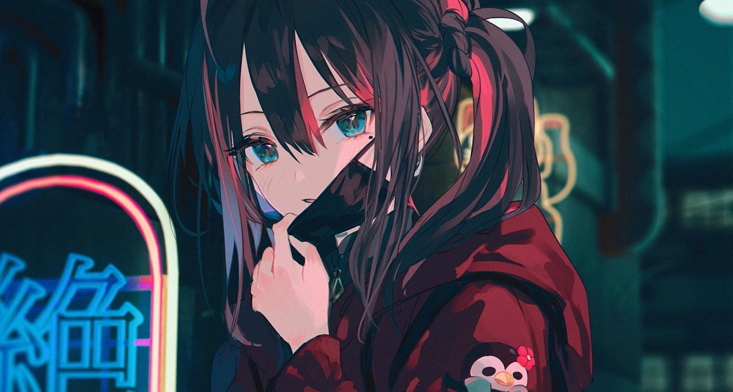 [https://youtu.be/3tj1VokPiNo Uninterrupted Indigo] Illustration<br>by [https://twitter.com/rollsheeeep/status/1750740869869941191 Maki Hitsuji]