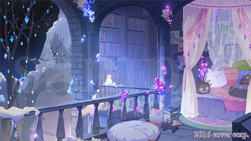 Room Background - Nighttime by 3four