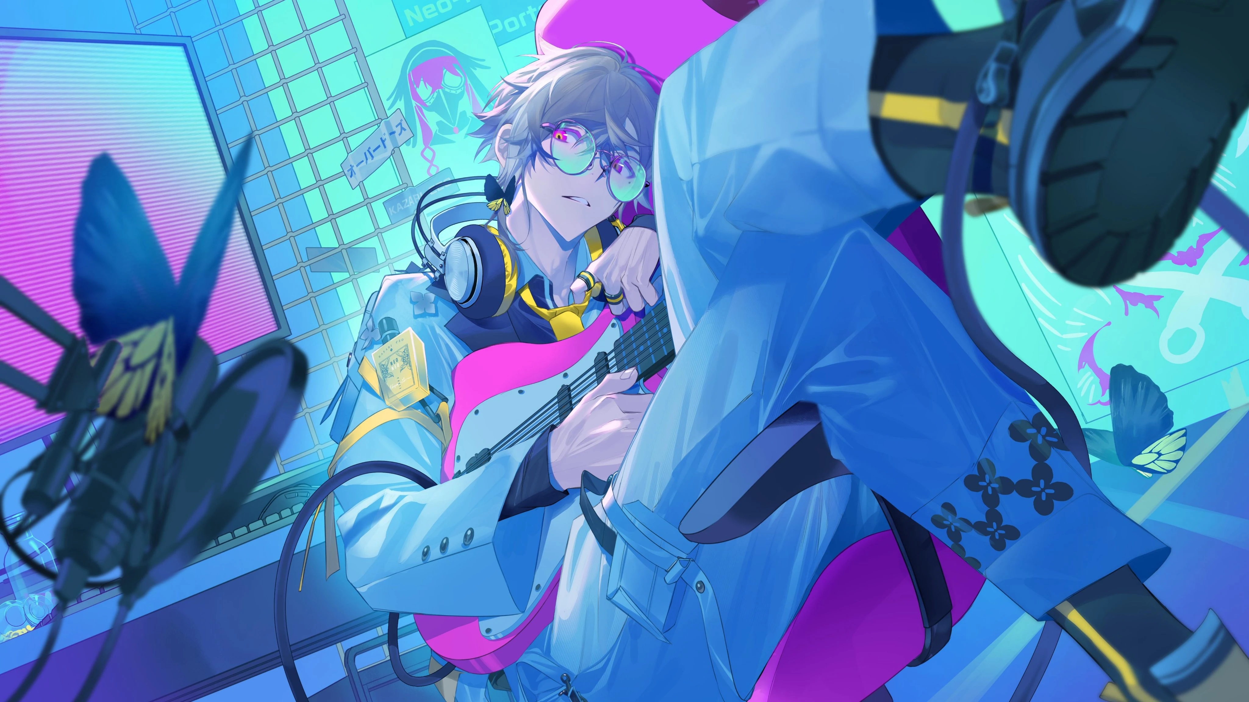 [https://youtu.be/r9VeEAJ8lns Overdose] Illustration<br>by [https://twitter.com/oxSTL/status/1657735593189842944 SHOKUEN]
