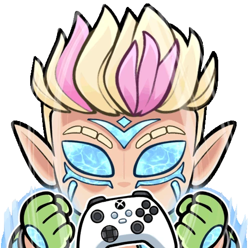 AfressGODGAMER Emote Commission done by EightyEightDesign