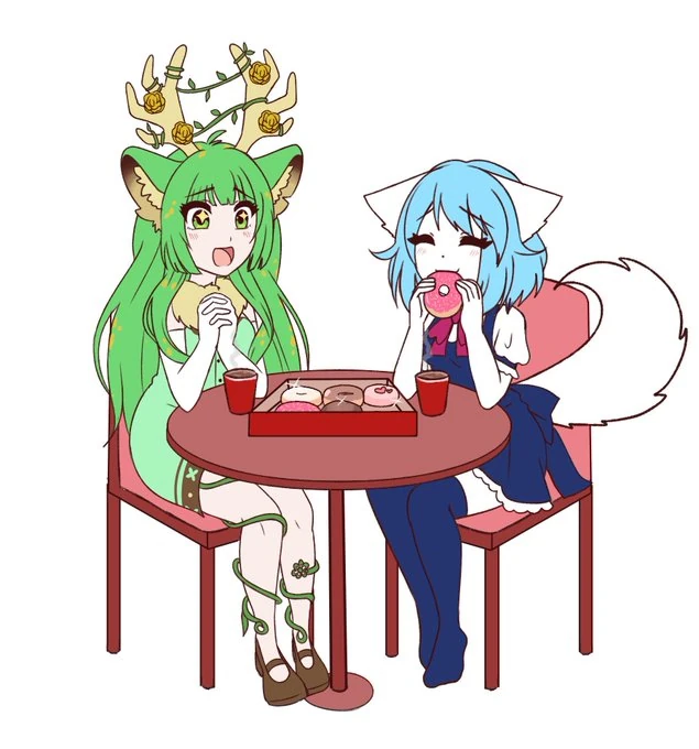 Wolfy and Haruka