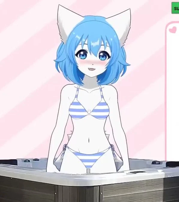 Wolfychu hot tub.