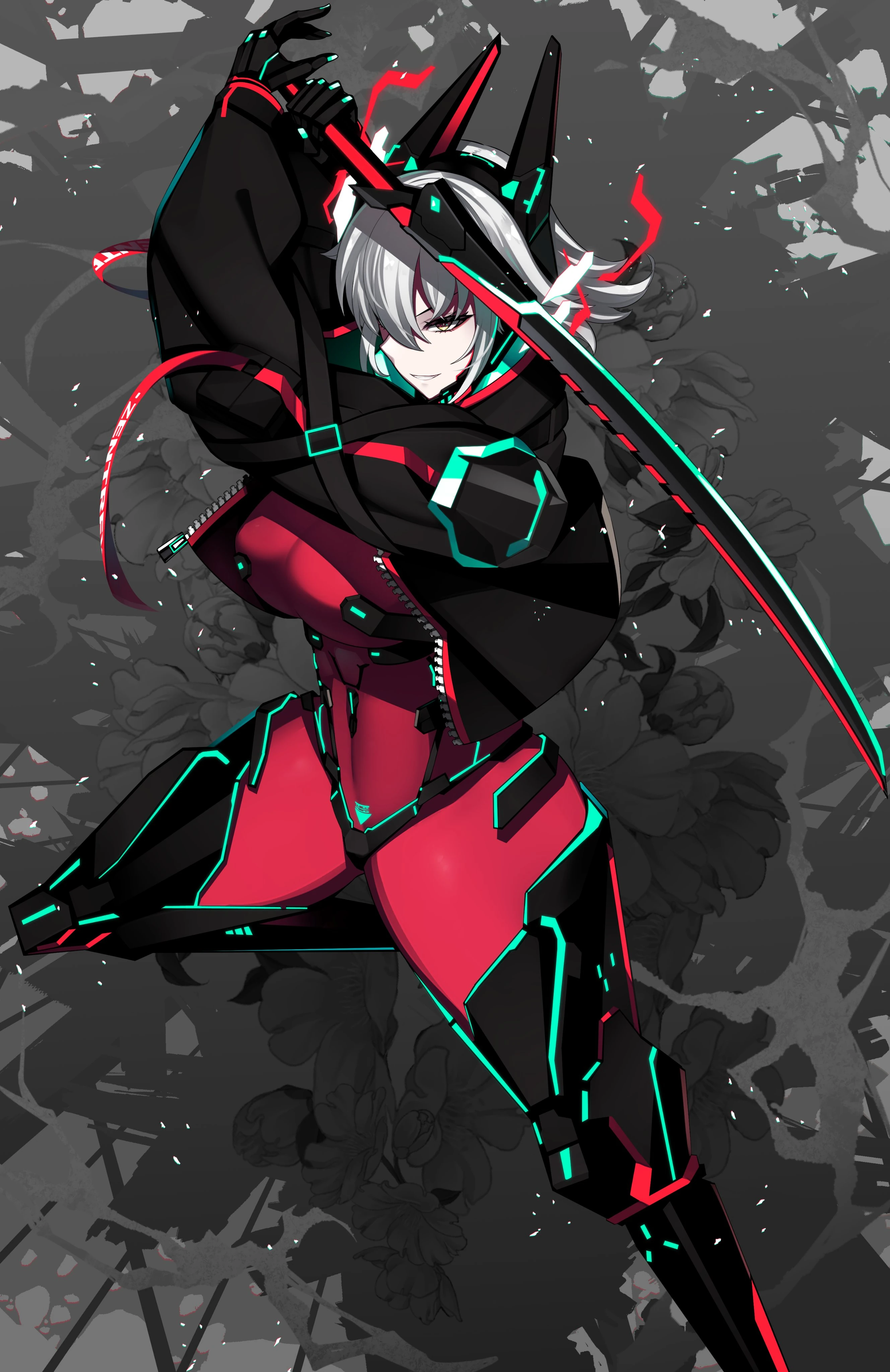 Zentreya Cyborg Art by Akagi