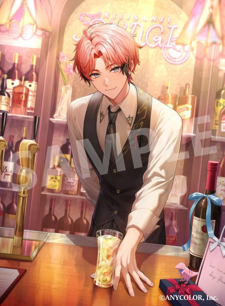 Akagi Wen 2024 Birthday Goods and Voice Illustration <br>by Renon