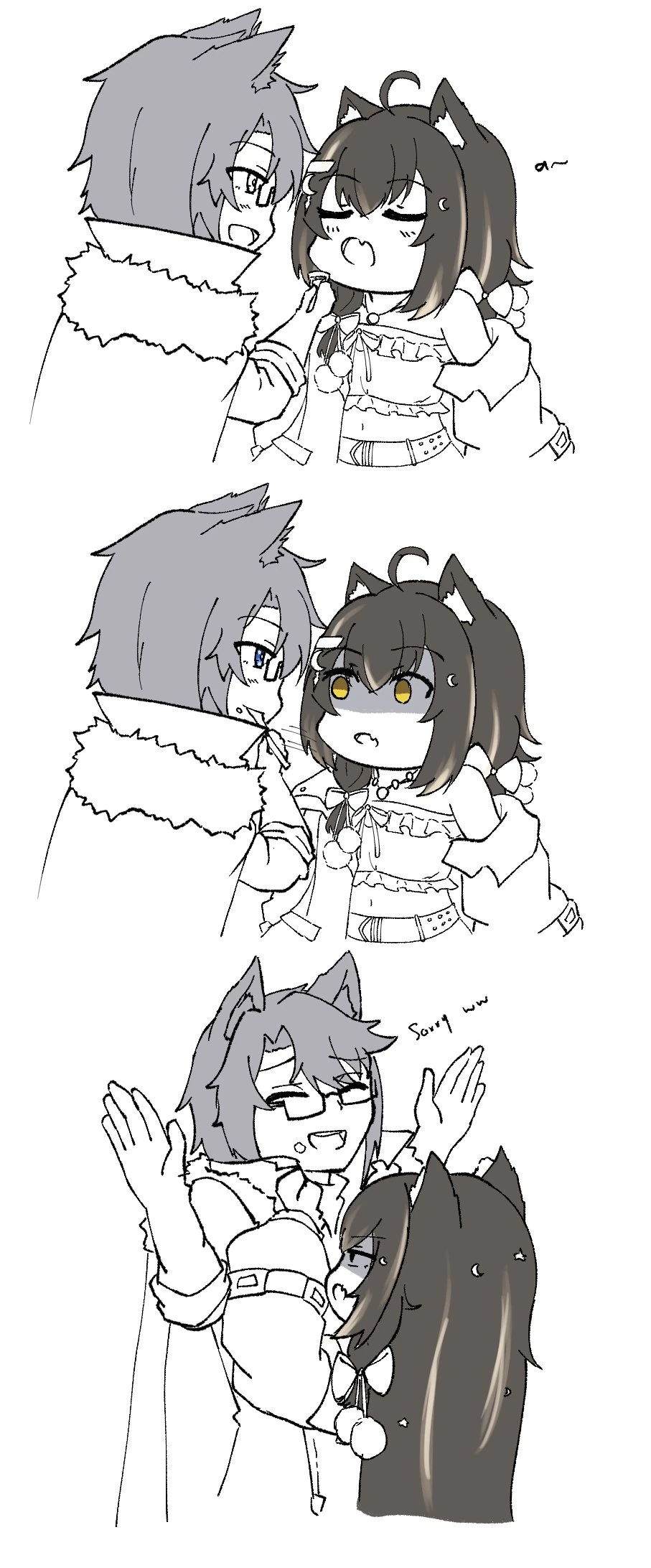 Happy birthday Luna<br>by Shino Kitsune