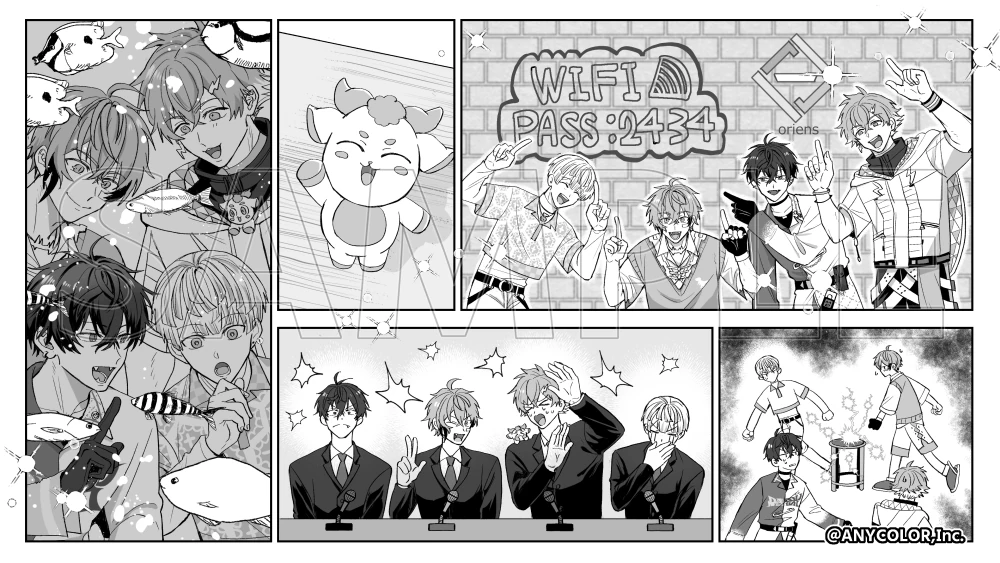 IENOMI Manga Panels Illustration by Ozuno