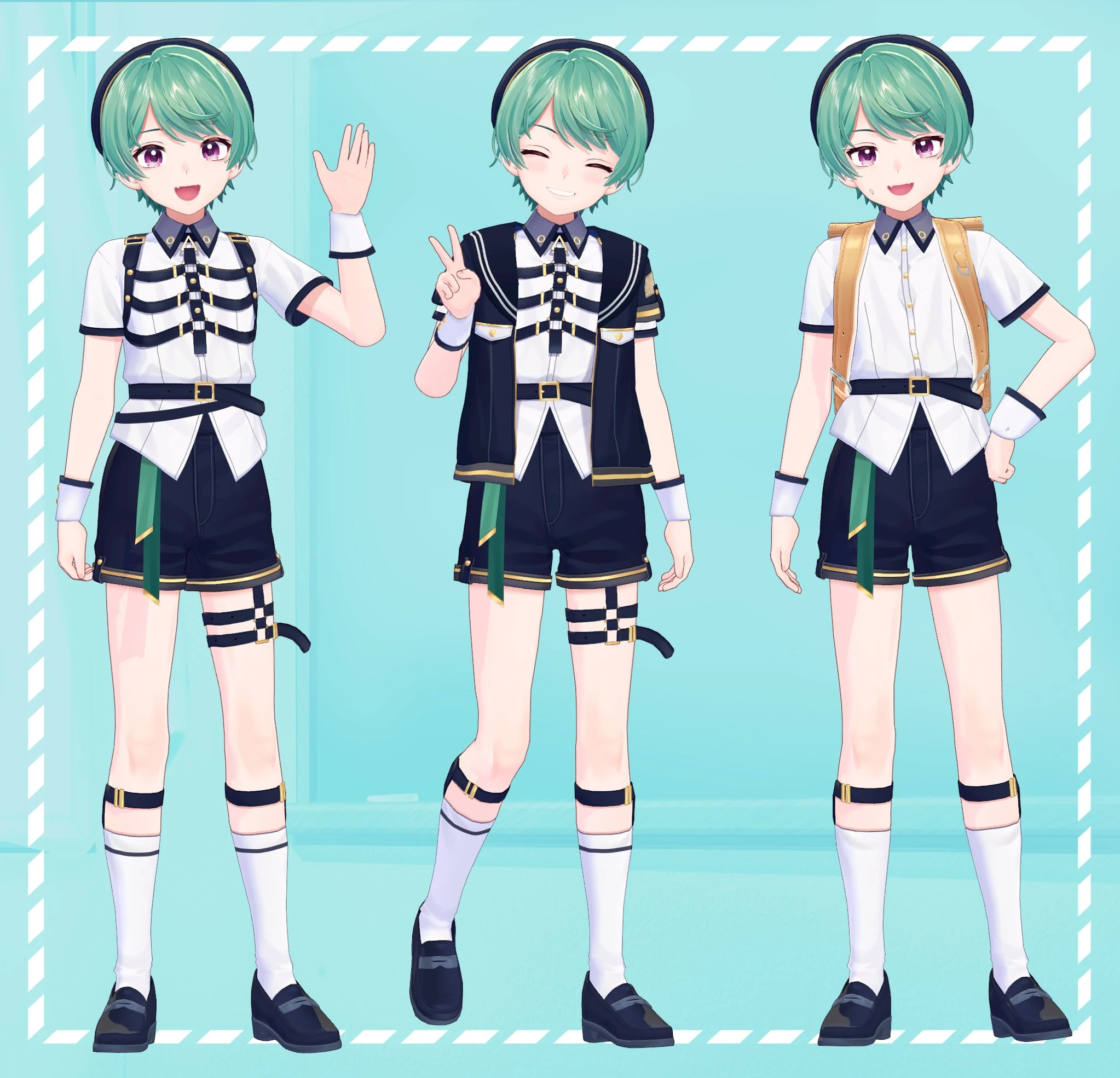 Yahiro-kun 3D Model