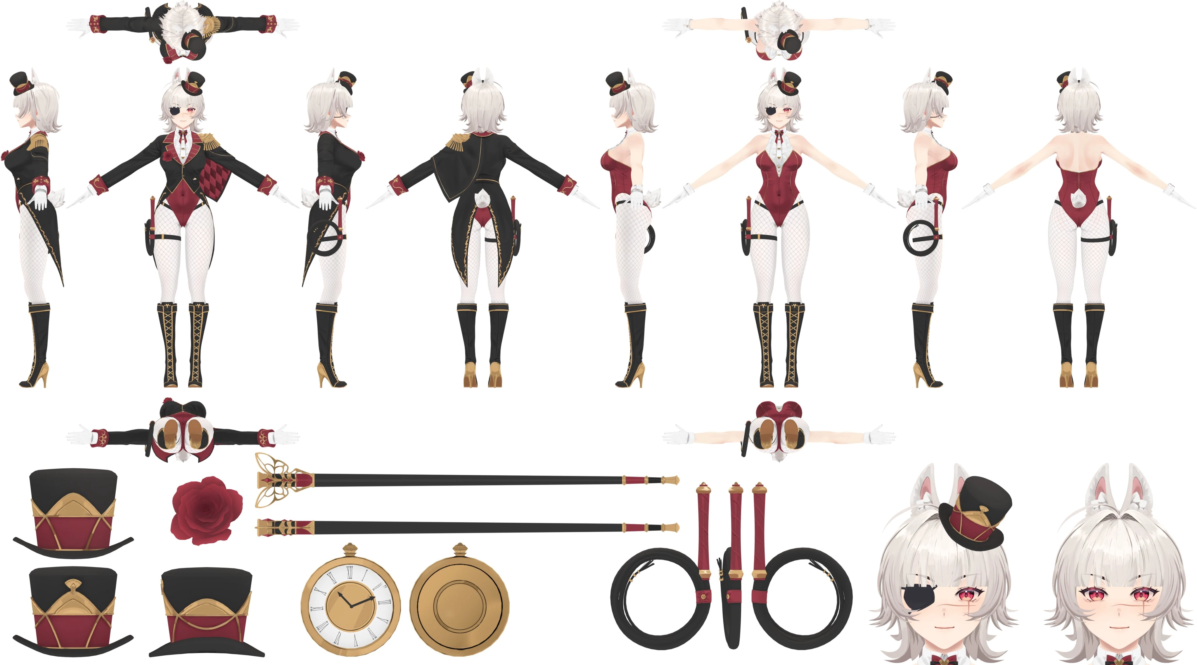 3.0 Ringmaster Outfit Reference