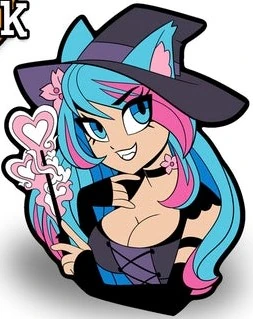 Witch Silvervale Pin by CalMoray