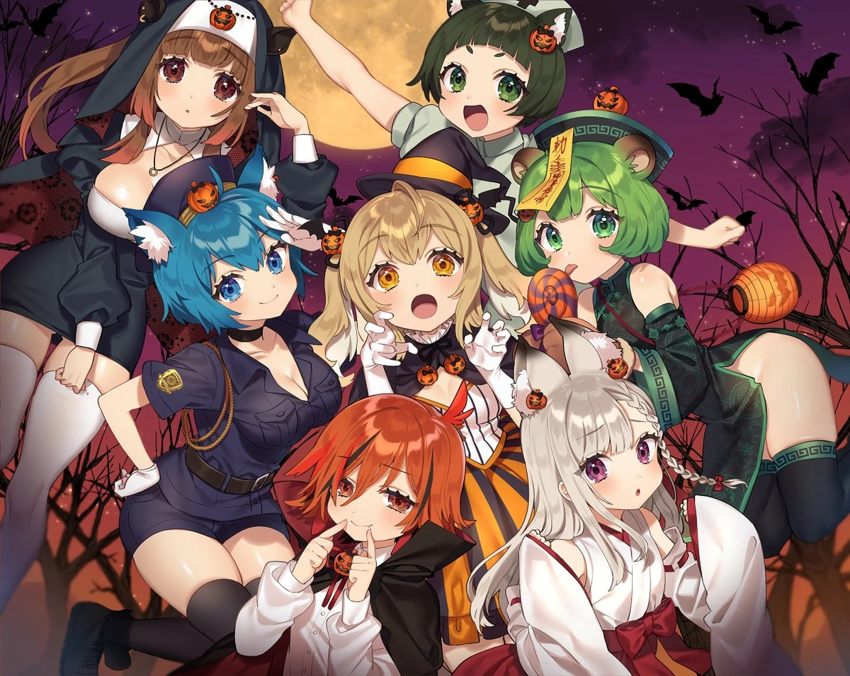 AniMare Halloween 2020 Illustration<br>by [https://twitter.com/sakula_yuki/status/1321331385013915648 Sakura Yuki]