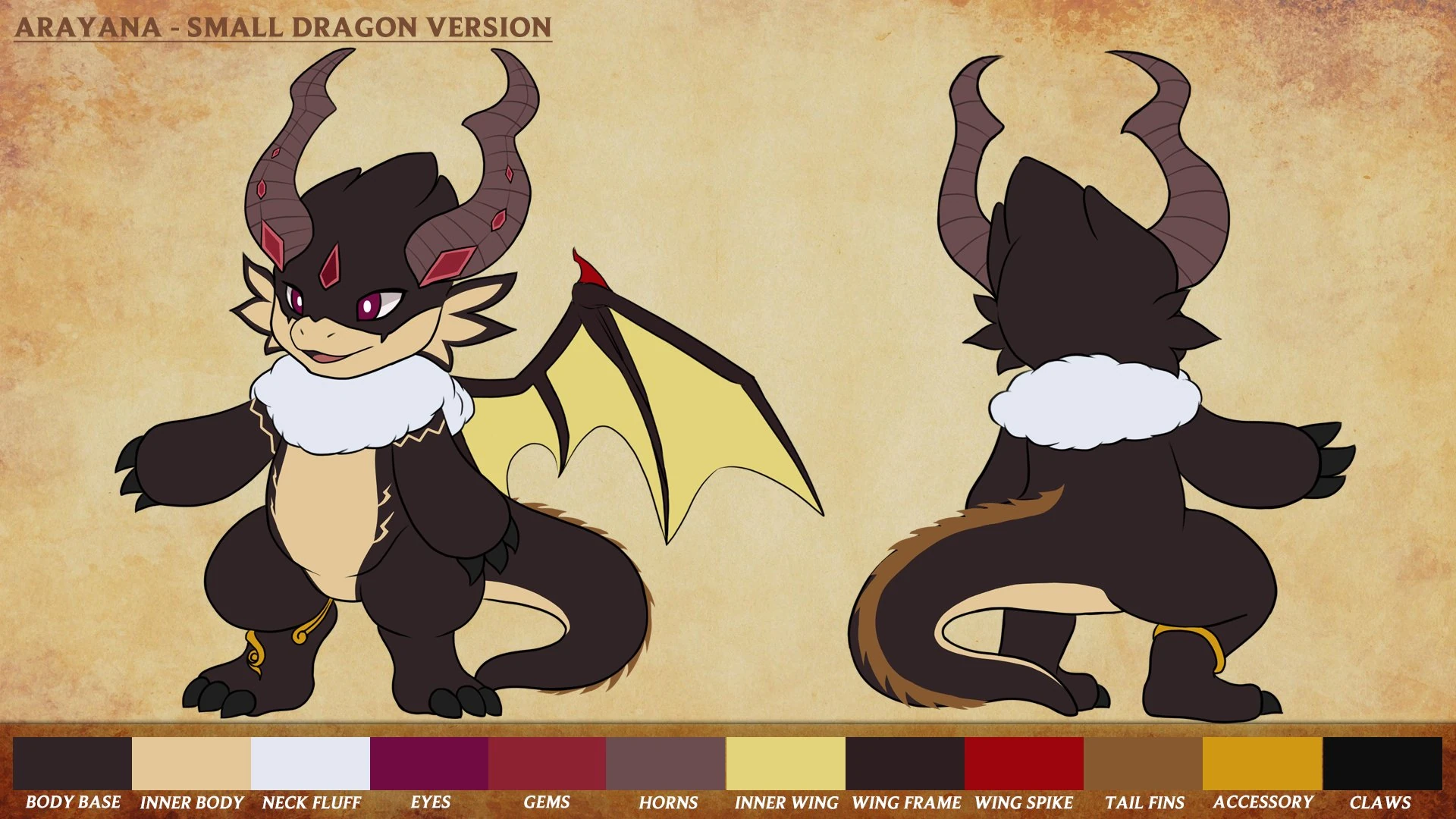 Aranaya Xaphina<br>Small Dragon Version