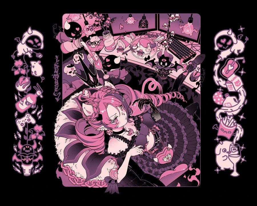 Ironmouse Brat Princess Shirt<br>by Scarlet