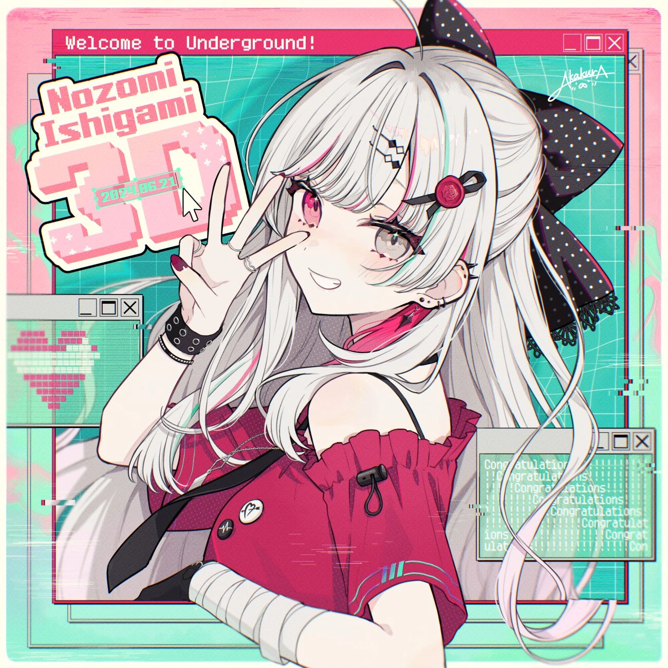 3D Model Debut Commemorative Illustration<br>by Akakura