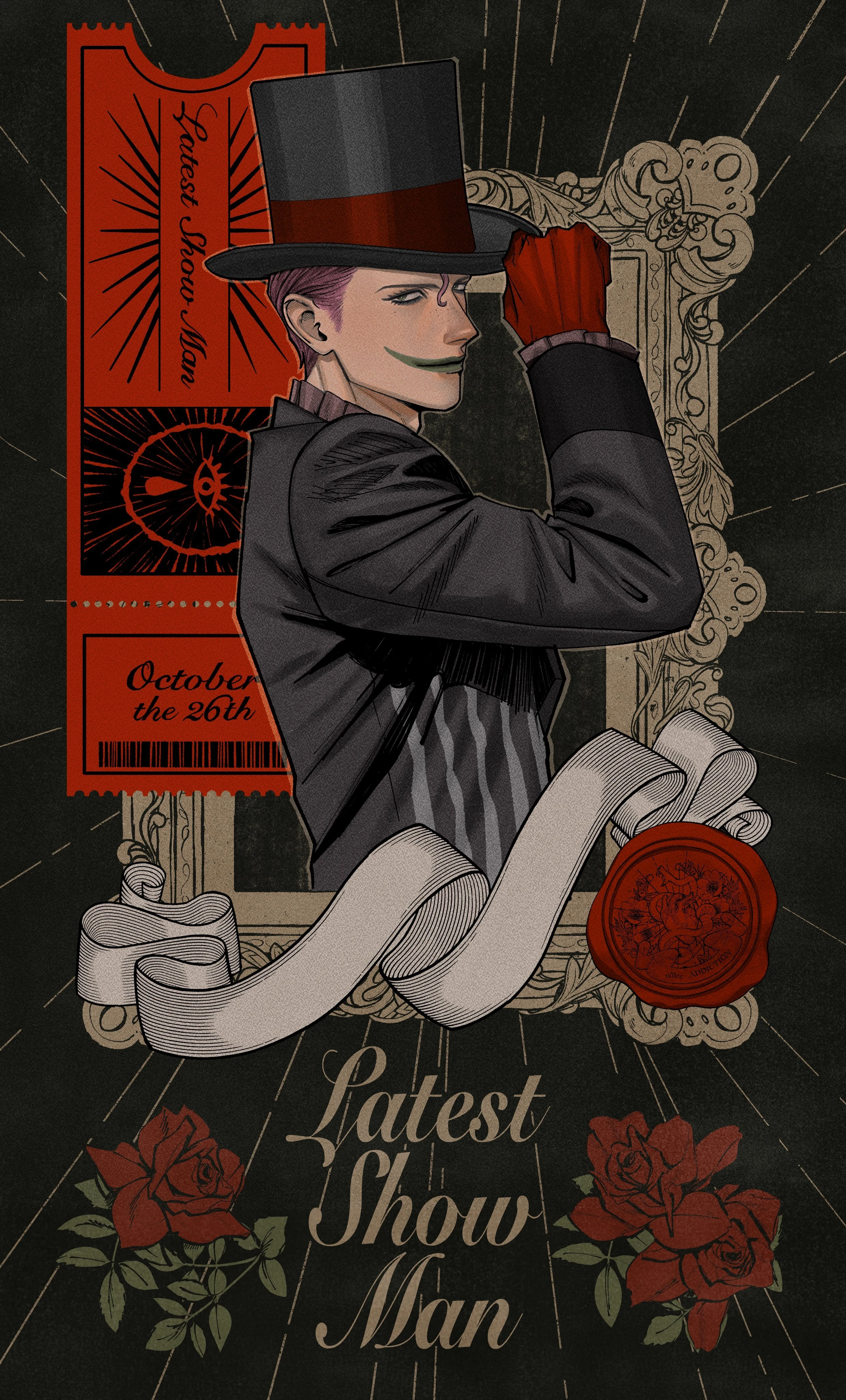 Latest Showman Illustration<br>by Sudou Minoru