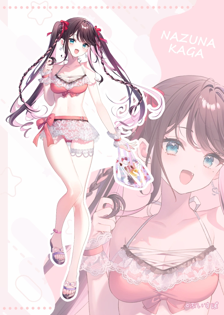 Summer Vacation Goods Illustration<br>by [https://x.com/rityulate/status/1819663702704234638 Riichu]