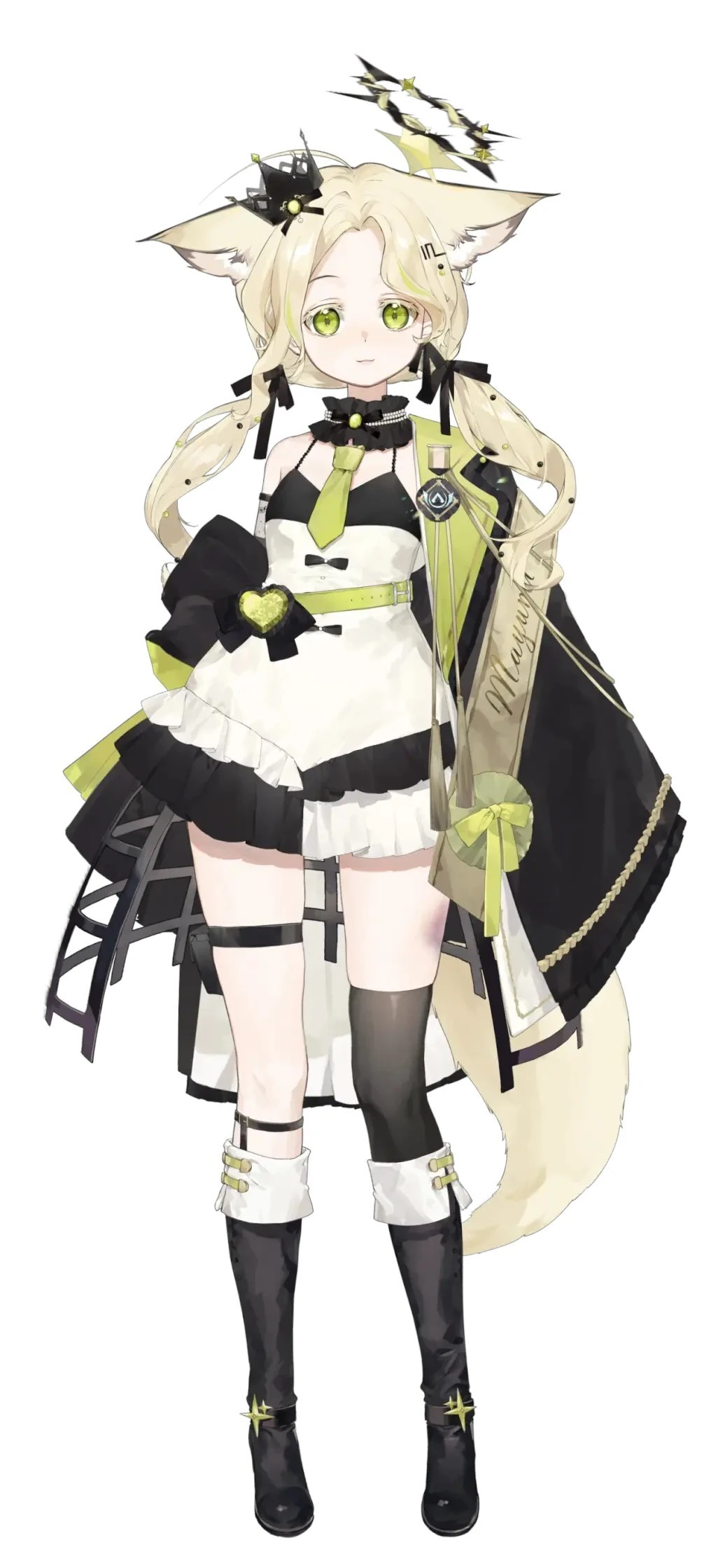 Apocalypse Outfit With Wavy Braids Hairstyle