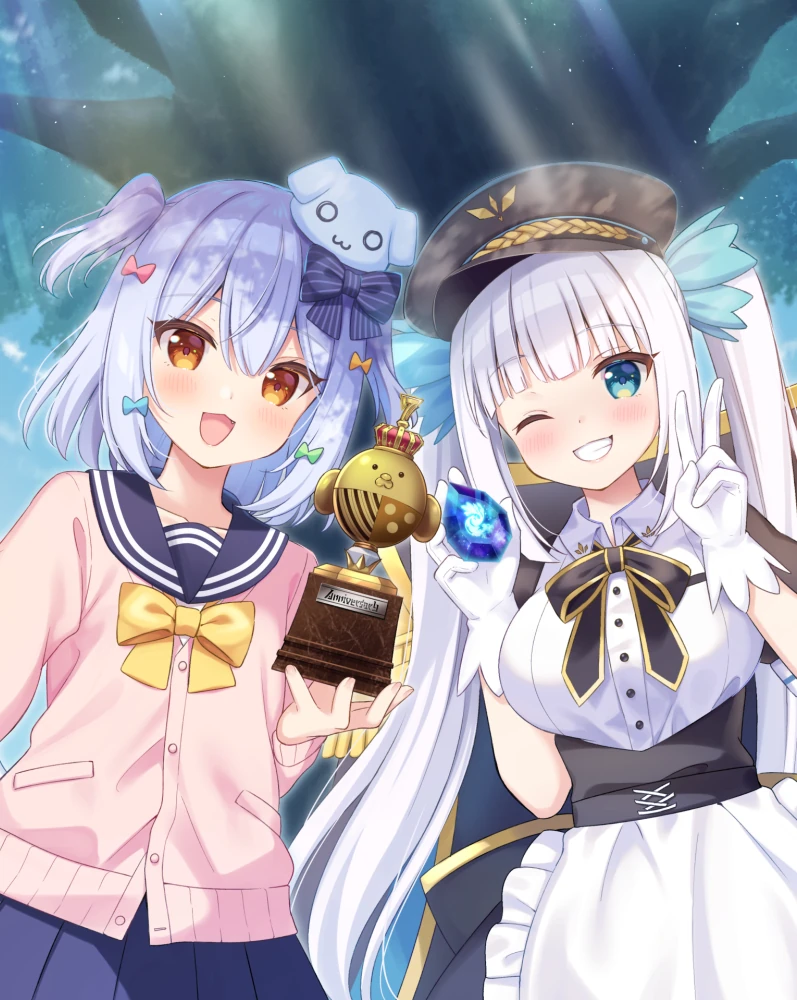 MeaTama x Phantom of the Kill Illustration<br>by Himesaki Yuzuru