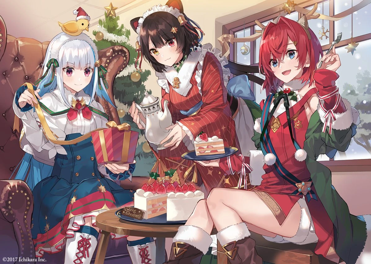 NIJISANJI Christmas Voice 2019 Illustration<br>by Eihi