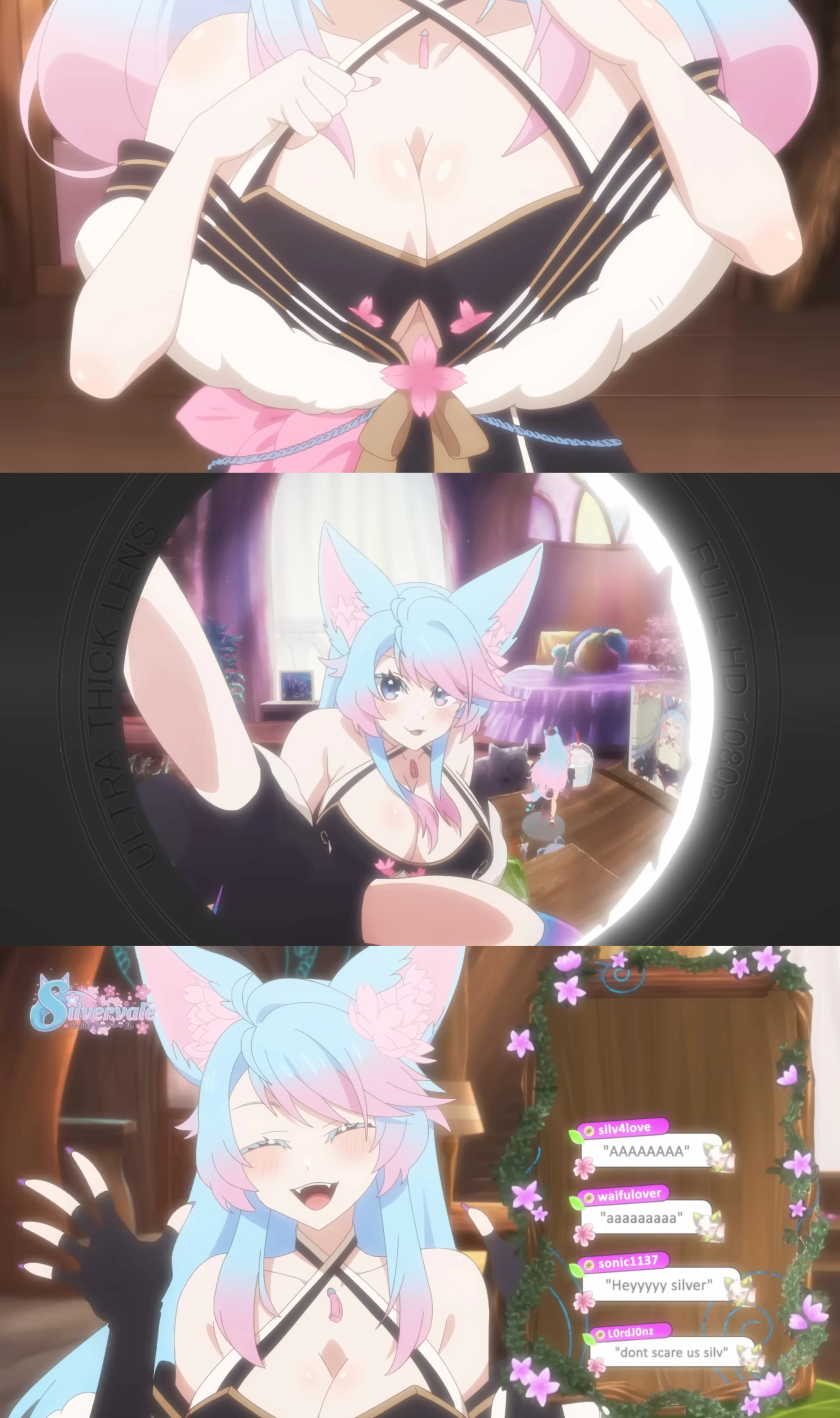 Photo Collage of Silvervale animated by Tonari Animation in 2023