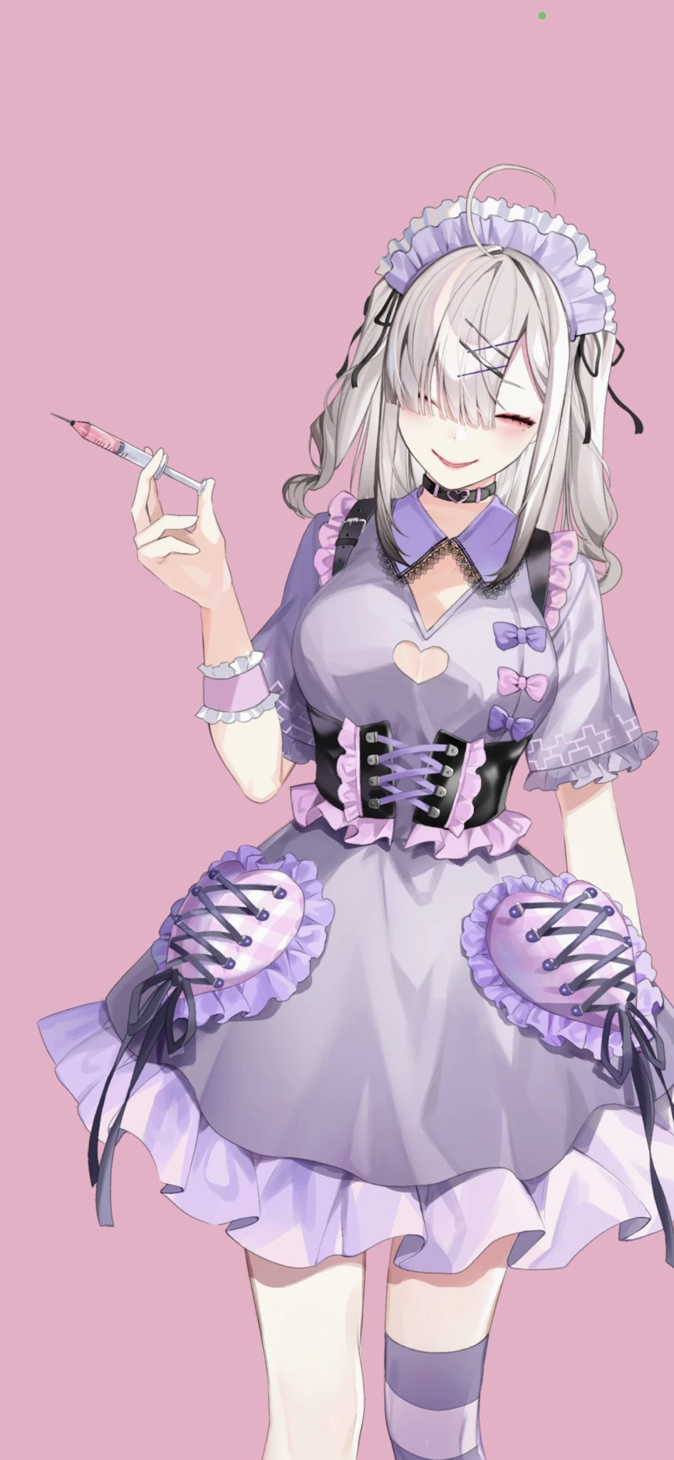 Doctor's Outfit With Syringe Accessory and Without Gloves