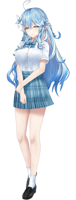 Yukihara Touka (雪原 冬花) Model from hololive ERROR