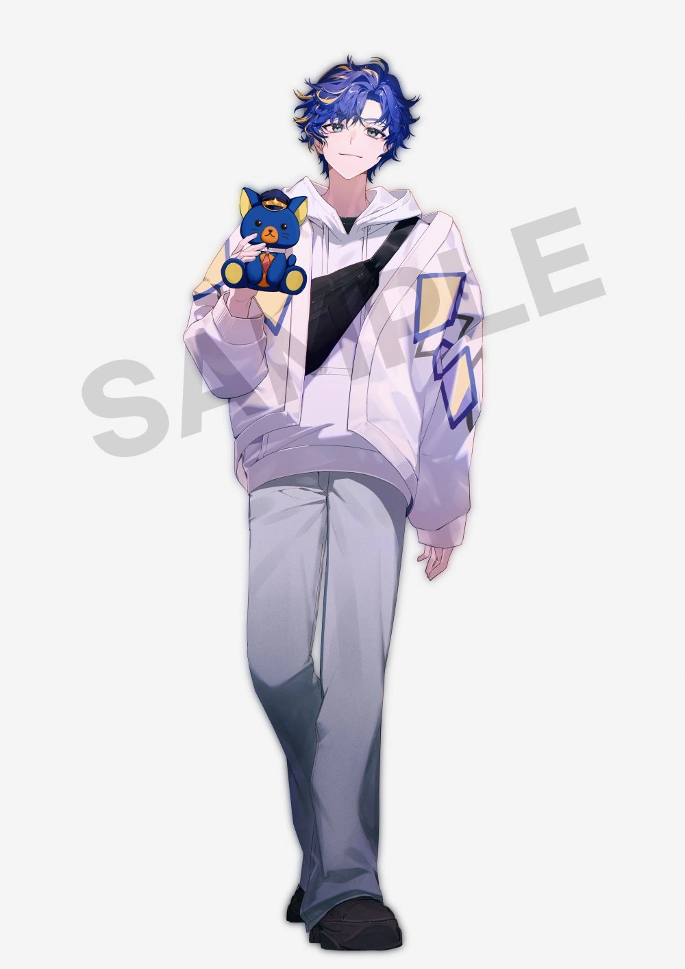 Holostars Valentine 2025 Goods Illustration by NAKDI