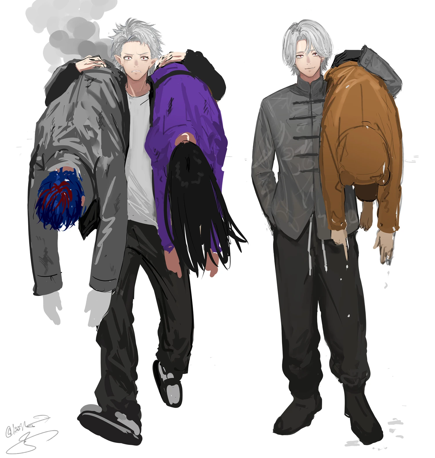 Enigma NijiGTA Illustration by Issiki