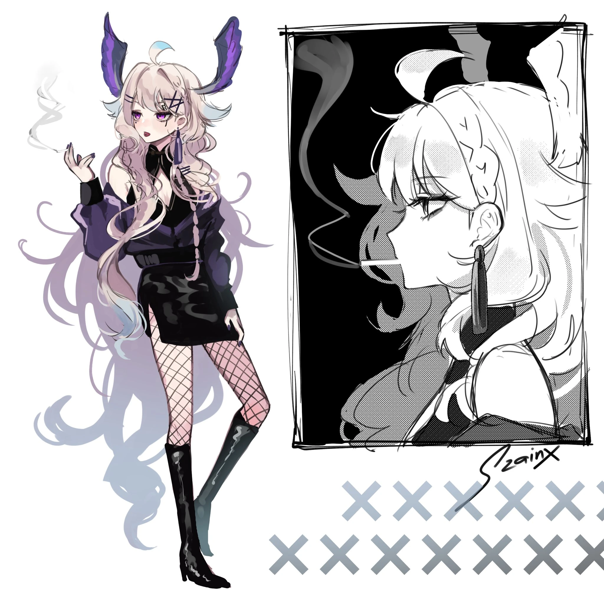 Yoidore Shirazu Concept Illustration<br>by Zan
