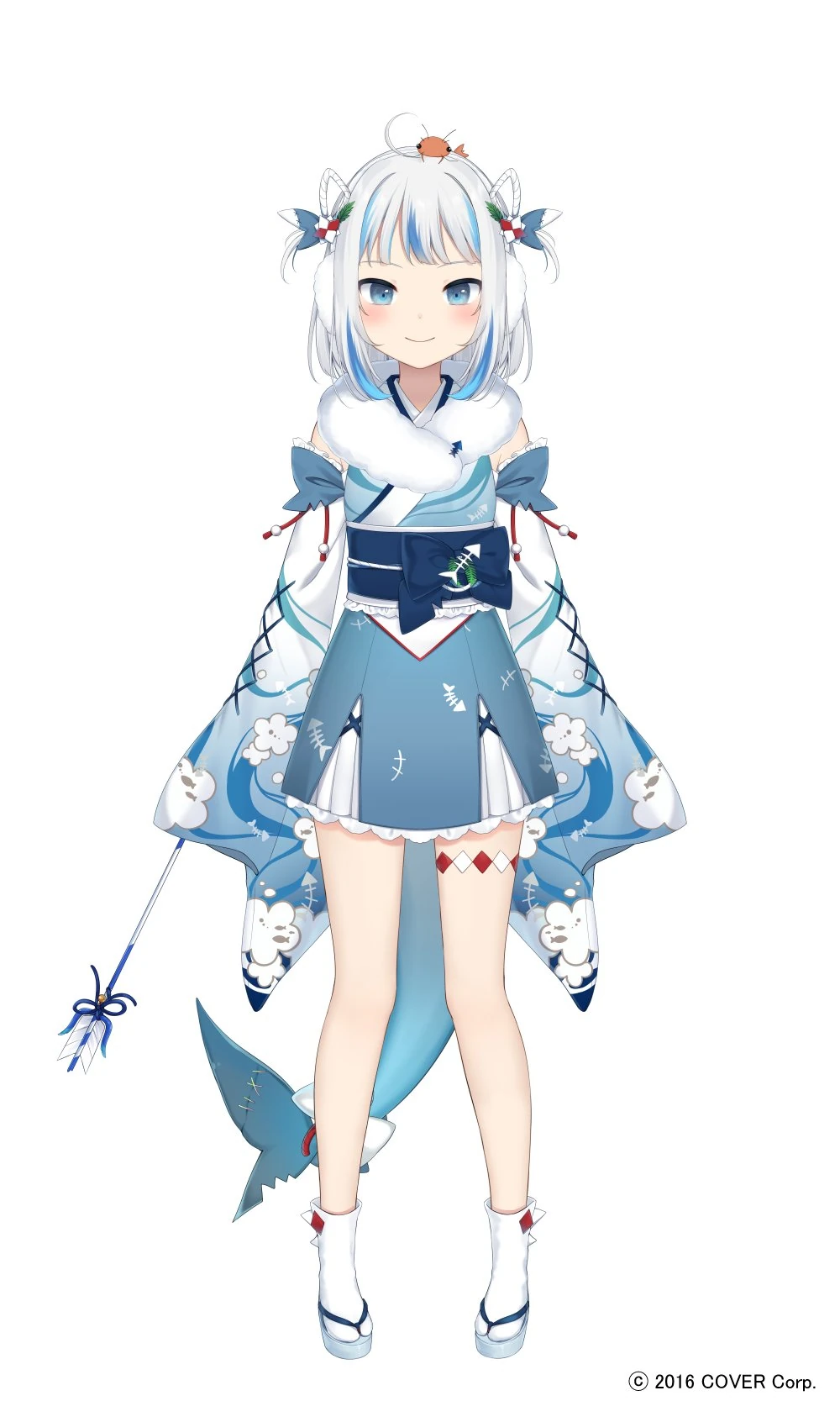 Gawr Gura New Year Costume