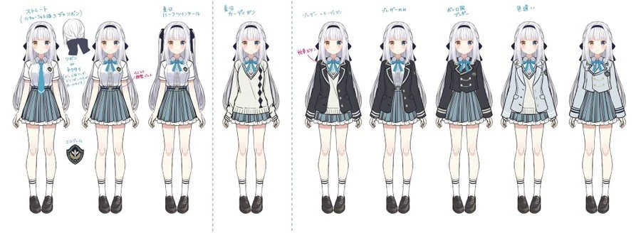 Second Outfit Concept Illustration