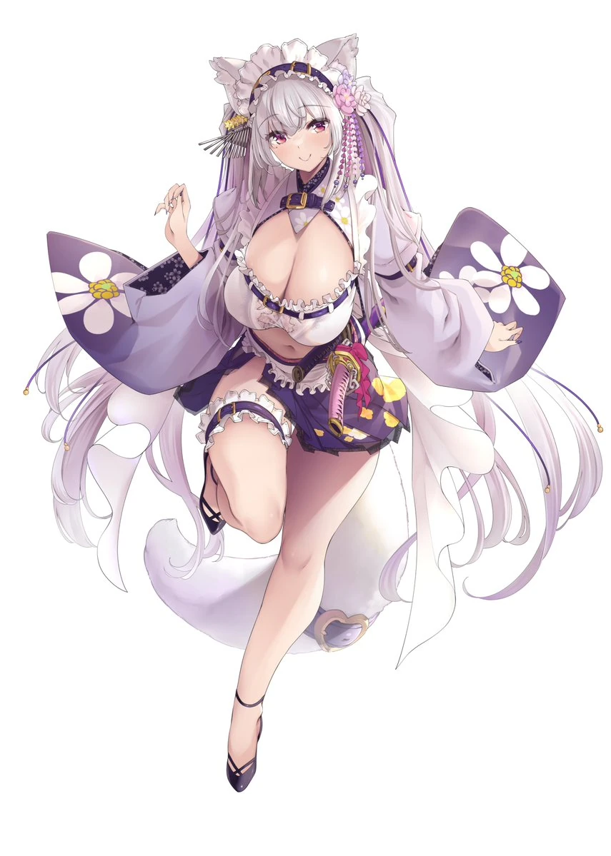 Miyako Miyuri Original Design Illustration by Usamasu