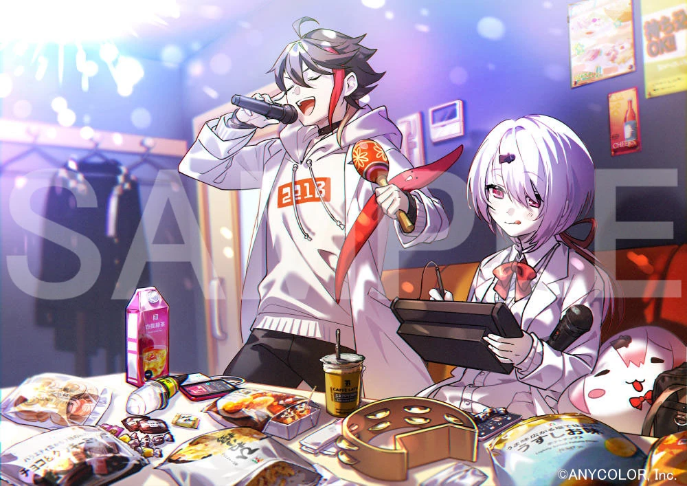 SEVEN MILE PROGRAM VIRTUAL WORLD LIVE Wallpaper Illustration by Inooka