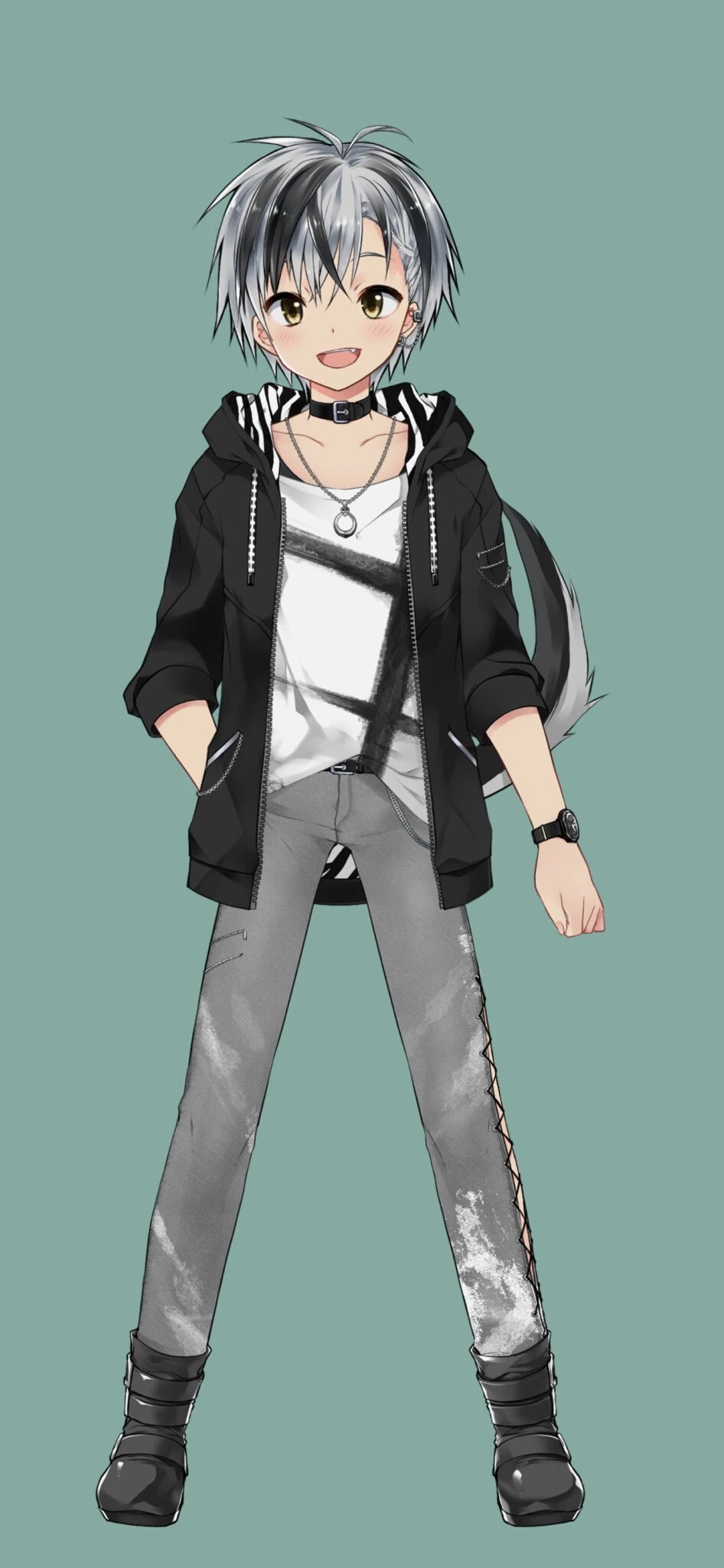 Spring Outfit Without Hood