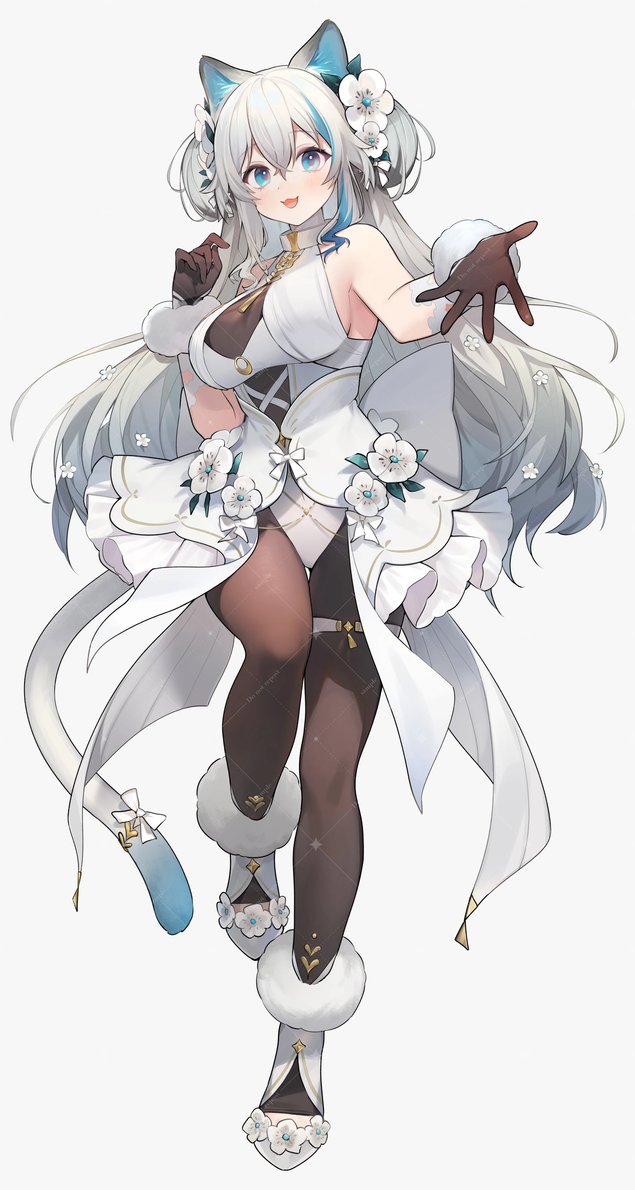 Fantasy Cat Girl Outfit Key Visual<br>by Tym