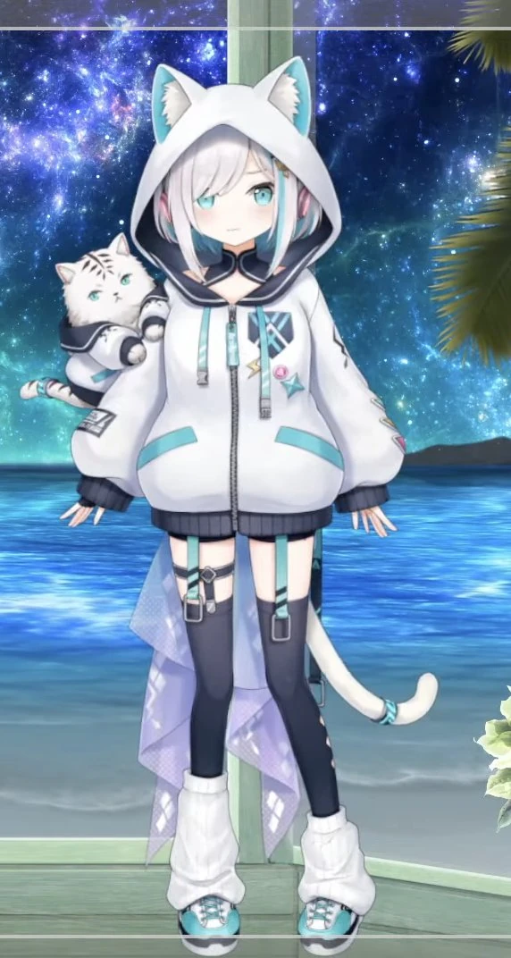 Neko Cyberpunk Outfit by seri