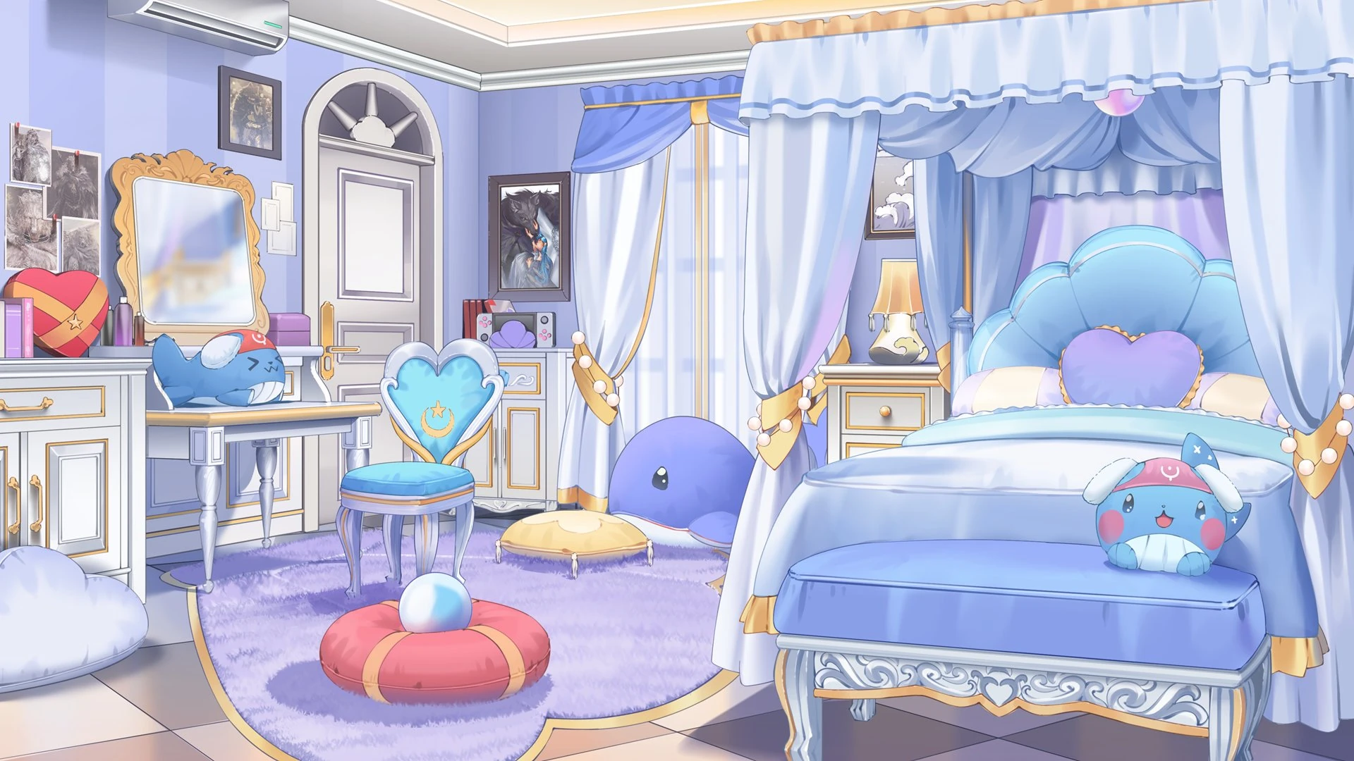 Princess Bao Room Background by Keira