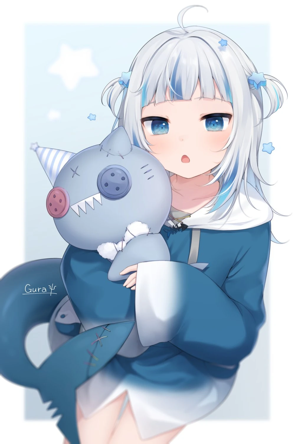 Gawr Gura 2023 Birthday Illustration